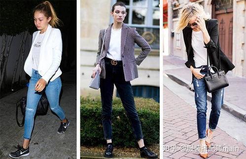 休闲西装搭配女图片,女款西装搭配指南